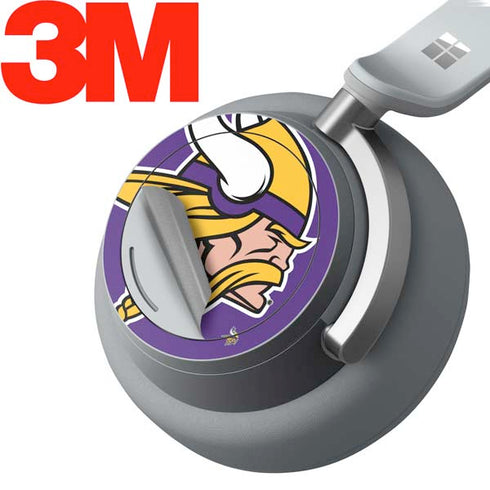 NFL Minnesota Vikings Large Logo Surface Headphones Skin